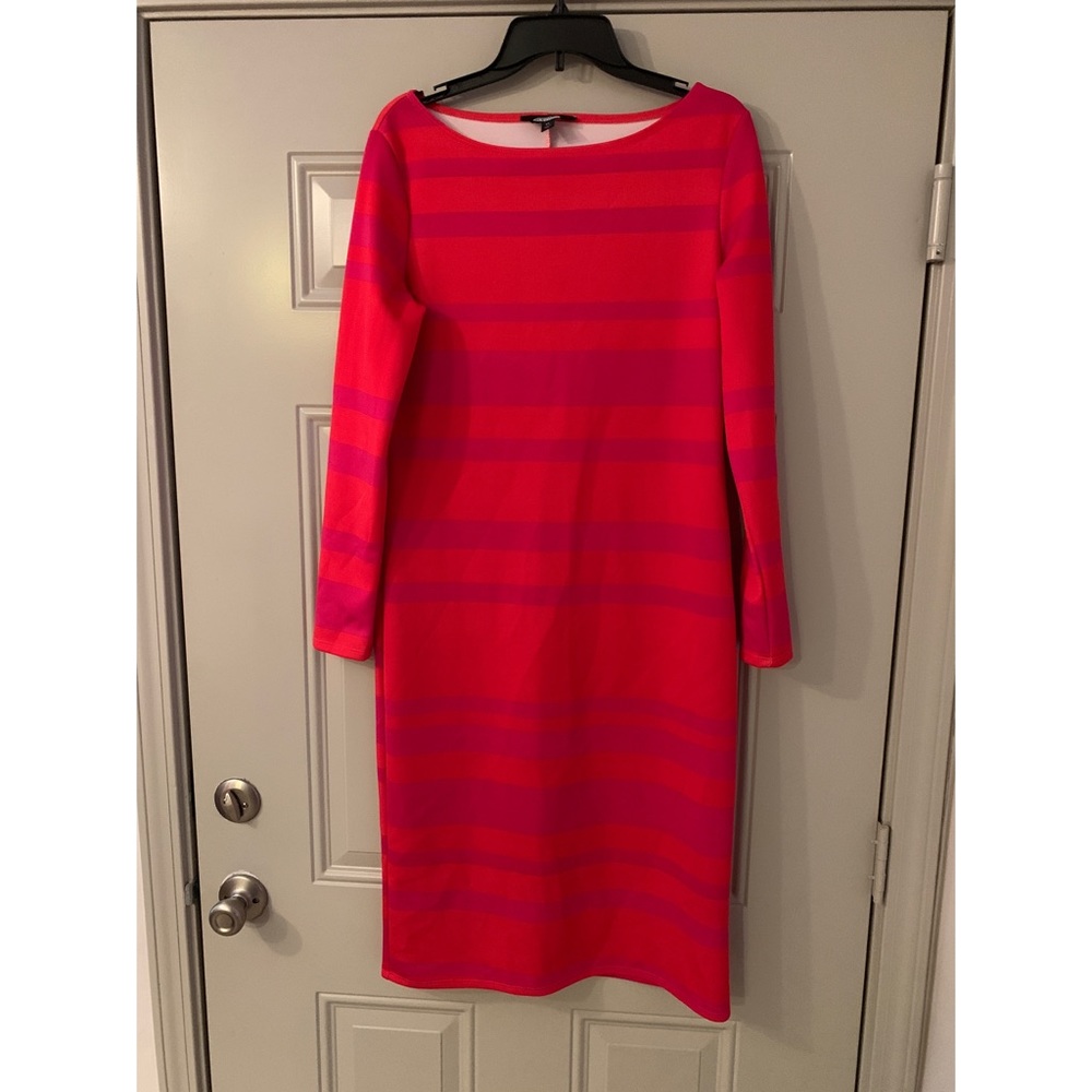 Long sleeve midi dress